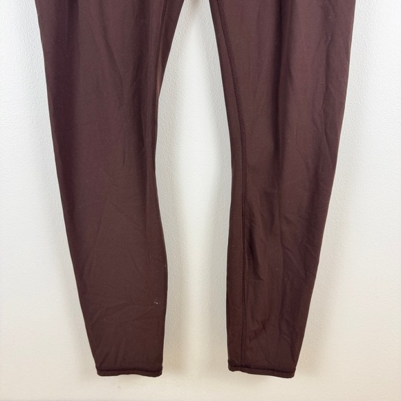 prAna Women's Burgundy High Waisted Leggings Athleisure Yoga Pants XL - Picture 9 of 10